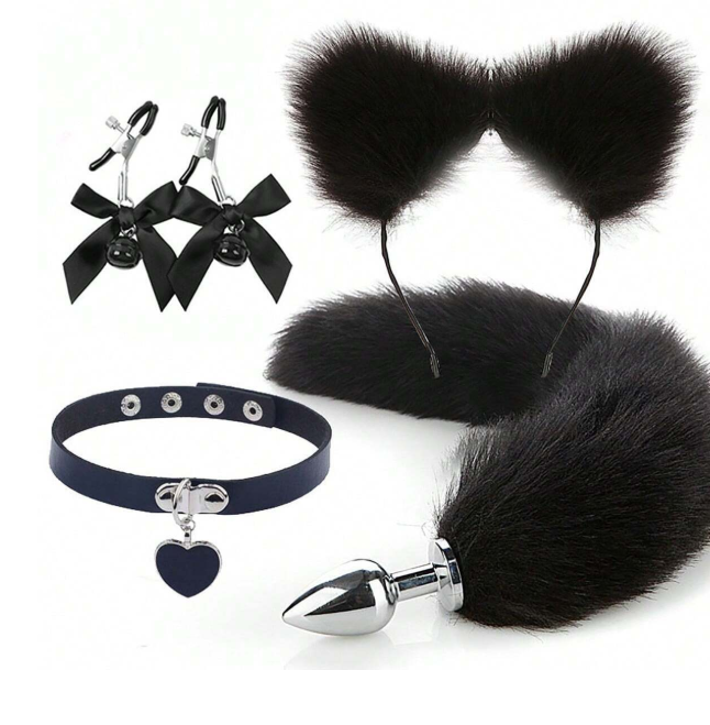 A Ensemble de 4 pcs Noir